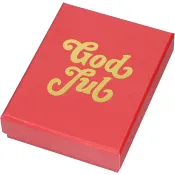 Presentbox God jul 13x10x3cm