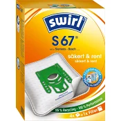 Dammsugarpåse S67 4-pack Swirl