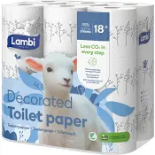Toalettpapper Dekor 18-p Lambi