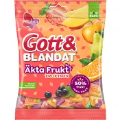 Fruktgodis Gott & Blandat Äkta Frukt mix Malaco