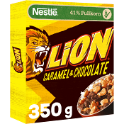 Lion Flingor Karamell & choklad 350g Nestle
