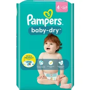 Blöjor Baby Dry 4 9-15kg 47-p Pampers