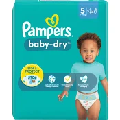 Blöjor Baby Dry 5 12-17kg 41-p Pampers