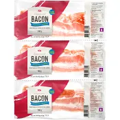 Bacon Skivat 3-p 420g ICA