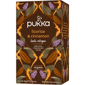 Licorice & cinnamon te Ekologisk 20-p Pukka