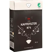 Kaffefilter 1x4 Vita 80-p ICA