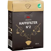 Kaffefilter oblekta 102 80-p ICA