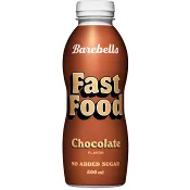 Måltidsersättning Dryck Fast Food Chocolate 500ml Barebells