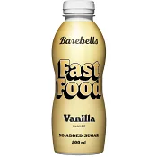 Måltidsersättning Dryck Fast Food Vanilla 500ml Barebells