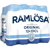 Vatten Kolsyrad Original 33cl 12-p Ramlösa