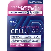 Nattkräm Hyaluron Cellular Filler Firming Night Cream 50ml NIVEA