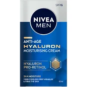 Ansiktskräm Anti Age Hyaluron Face Cream SPF15 50ml Miljömärkt Nivea Men