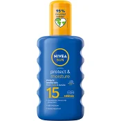 Solkräm Protect & Moisture Sun Spray SPF15 200ml NIVEA SUN