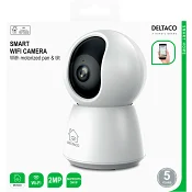 SMART HOME Wi-Fi-kamera inomhus Deltaco