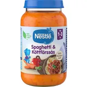 Barnmat Spaghetti & Köttfärsås 1-3 år 220g Nestle