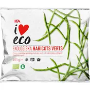 Haricots verts Fryst Ekologisk 450g ICA I love eco
