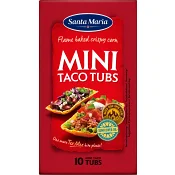 Mini Taco Tubs 10p Santa Maria