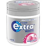 Tuggummi White Bubblemint 84g Extra