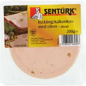 Kyckling Kakonkorv med oliver skivad 200g Sentürk