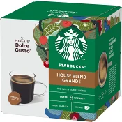 Kaffekapslar Dolce Gusto House Blend 12-p Starbucks