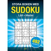 Stora boken med Sudoku : 492 pussel, lätt till medel