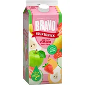 Fruktdryck Äpple Jordgubb Sockerfri 1750ml Bravo