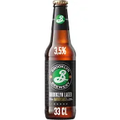 Folköl 3,5% 33cl Brooklyn Lager