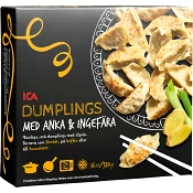 Dumplings Anka & ingefära Fryst 16-p 320g ICA