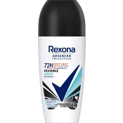 Deodorant 72h Advanced Protection Invisible Aqua Roll-on 50ml Rexona