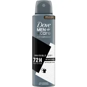 Deodorant 72h Invisible Dry Spray 150ml Dove Men Care