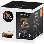 Kaffekapslar Dolce Gusto Espresso 16-p Zoegas