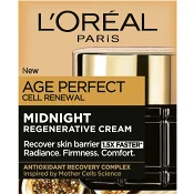 Nattkräm Age Perfect Cell Renewal Midnight Regenerative Cream 50ml Loreal Paris