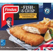 Fish & Crisp Gourmetfiléer 480g Findus