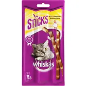 Kattgodis Sticks Kyckling 3-p 18g Whiskas