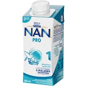 NAN Pro 1 drickfärdig 0 m 200ml Nestle