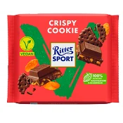 Chokladkaka Vegan Crispy Cookie 100g Ritter
