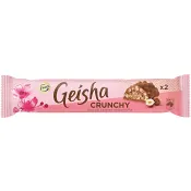 Chokladstycksak Geisha Crunchy Hasselnötsnougat 50g Fazer