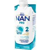 NAN Pro 2 drickfärdig 6m 500ml Nestle