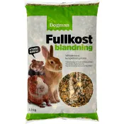 Vitaminberikad Fullkostblandning Smådjursfoder 2,3kg Dogman