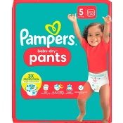 Byxblöjor Baby Dry Pants Strl 5 12-17kg 37-p Pampers