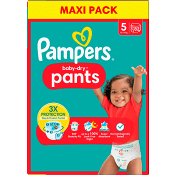 Byxblöjor Baby Dry Pants Strl 5 12-17kg 82-p Pampers