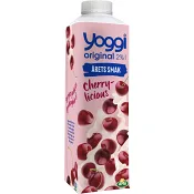 Yoghurt Original Körsbär 2% 1000g Yoggi®