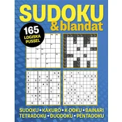 Sudoku & blandat : 165 logiska pussel med sudoku, kakuro, k-duko, bainari,