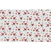 Julpapper Claus 0,7x3m