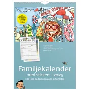 Väggkal Familj stickers 2025