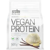 Proteinpulver Vanilj Vegan 500g Star Nutrition