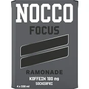 Energidryck Focus Ramonade 4x33cl Nocco