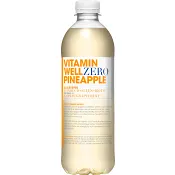 Zero Pineapple 50cl Vitamin Well