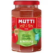 Tomatsås Basilika 400g Mutti