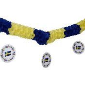 Pappersgirlang midsommar Festive